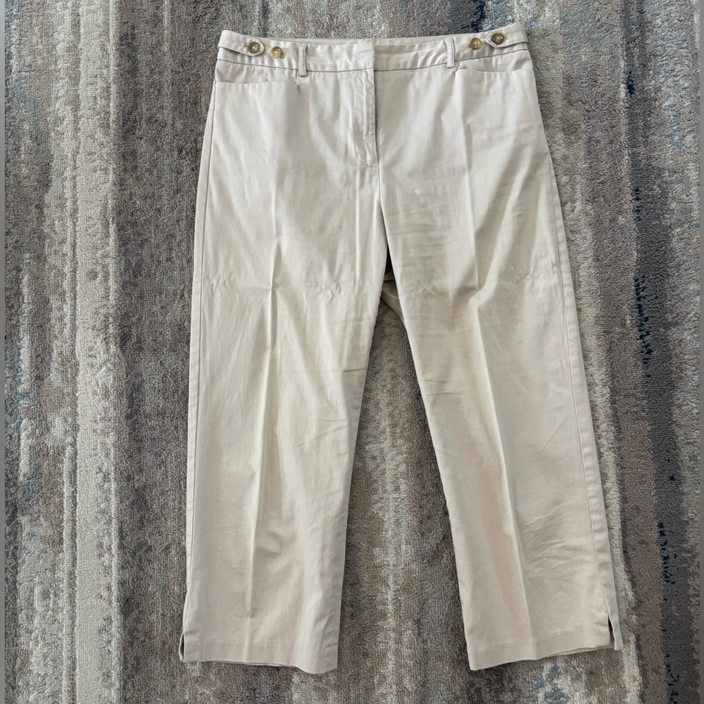 Van Heusen Beige Capris